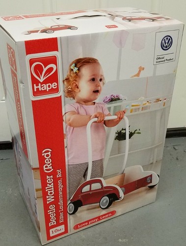 Vintage VW Volkswagen Bug Beetle German Child Toddler Walker HAPE