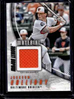 2025 Topps Series 1 Jackson Holliday #MLM-JH Patch