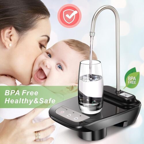 5 Gallon Water Bottle Switch Pump Electric Automatic Universal Dispenser USB NEW - Picture 3 of 11