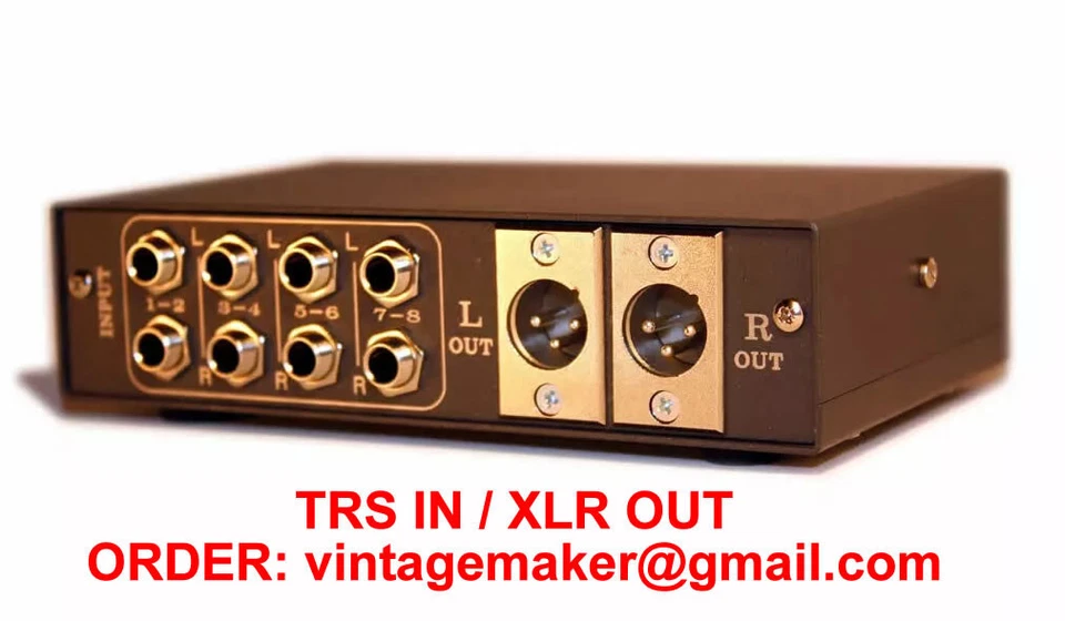 Customizable 8-Channel Analog Studio Summing Mixer - Design Your Own Summing Box - Image 4 of 4