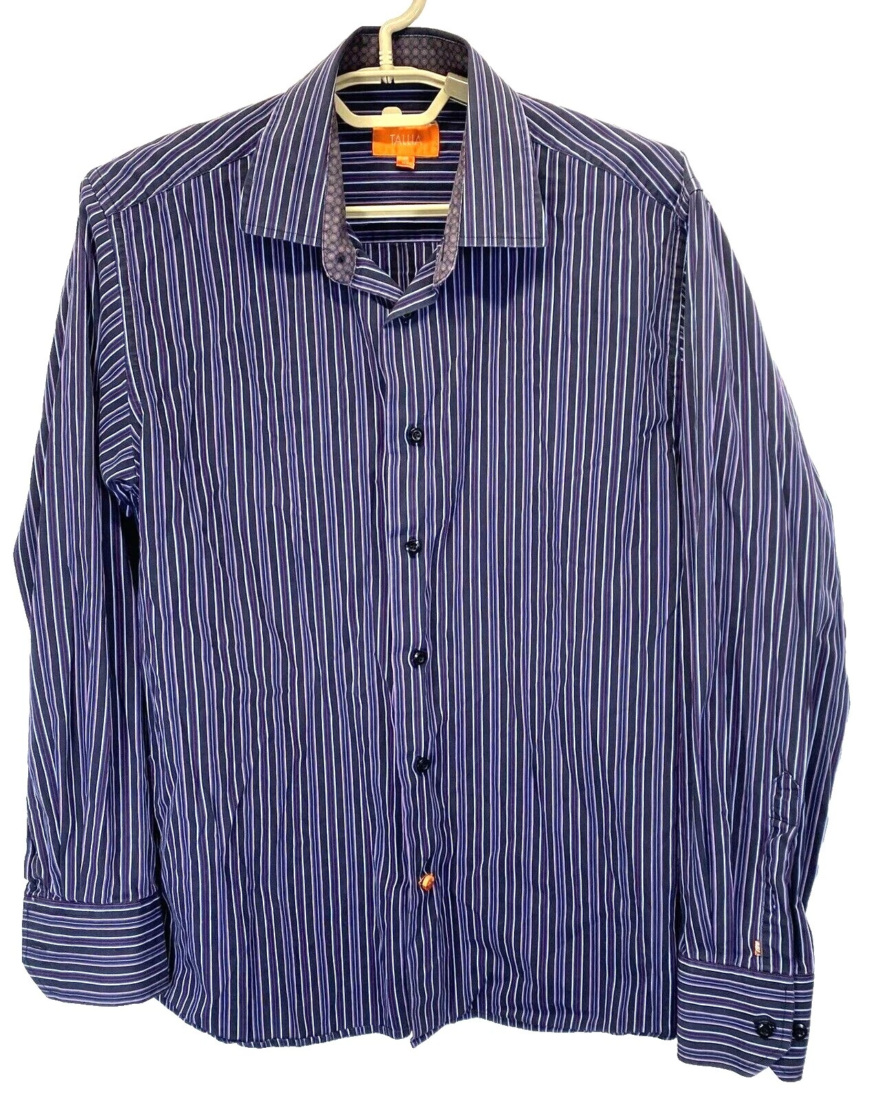 Tallia Striped Dress Shirts for Men