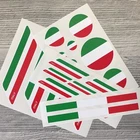 Italian Italy Flag vinyl stickers