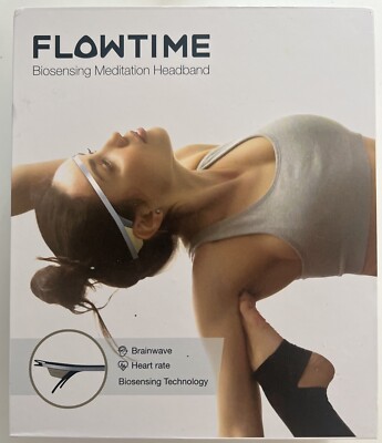 Flowtime: Biosensing Meditation Headband - Meditation Tracker - Heart Rate and B