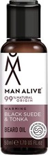 ManAlive Best Beard Oil Serum for Men Natural skincare Growth Oatmeal, Argan Oil