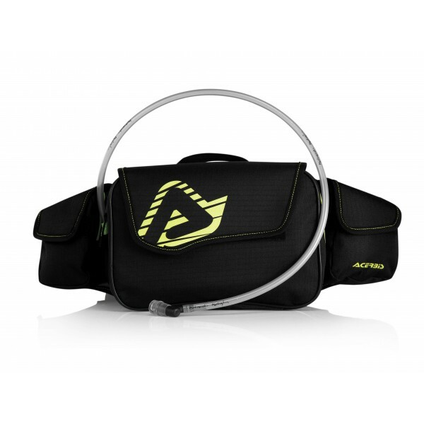 Acerbis Dromy Riñonera Bandolera Negra/Amarilla