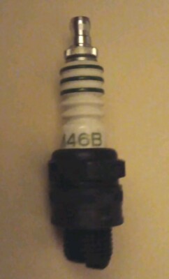 One New AC Vintage LM46B Black Lawn Mower Spark Plug 
