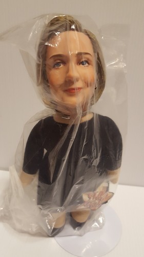 1988 Hillary & Bill Clinton Collectible Star Sacks Beanie Dolls - LE FREE STANDS - Picture 7 of 8