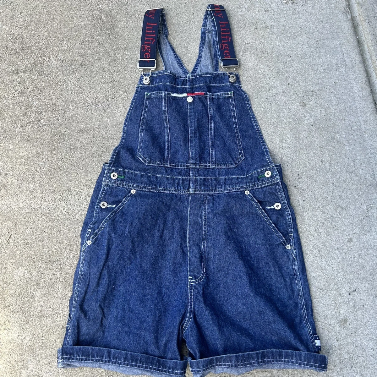 Tommy hilfiger 2025 overalls shorts