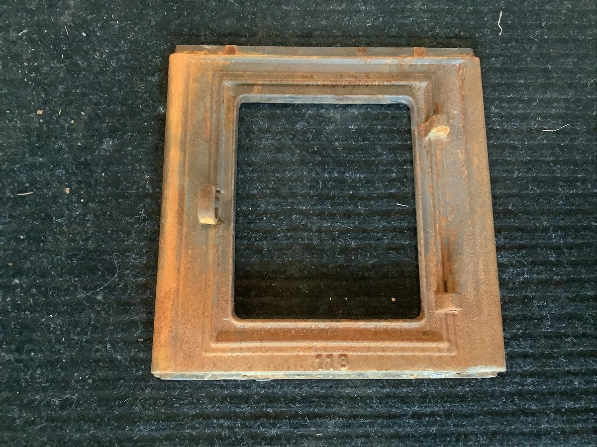 Jotul Wood Burning Stove Front Door Frame Panel Only Model 118 | eBay