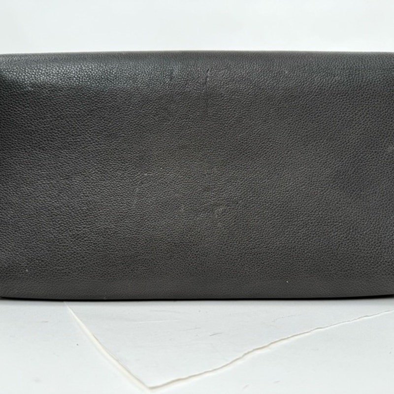 SAINT LAURENT Pochette borsa a tracolla o tracolla grigia YSL Belle Du Jour aggiunta tracolla o catena