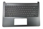 HP 14-DQ 14S-DQ 14S-FQ SERIES LAPTOP PALMREST WITH UK KEYBOARD BLACK L61504-031