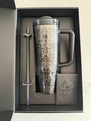 #ad #ad Stanley Halloween Quencher H2.0 Flowstate 30oz Tumbler Deadly Damask New IN HAND $89.95