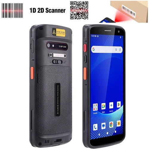 2D Barcode Scanner 4G Rugged Phone Handheld PDA Android 15 NFC Mobile UNIWA M602