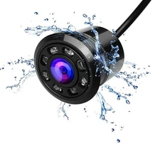 Polarlander Backup Camera With 8 Infrared Leds, Ultra-Compact, Ip68 Waterproof,_