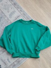 Alo Yoga Accolade Green Crewneck Sweatshirt SzS