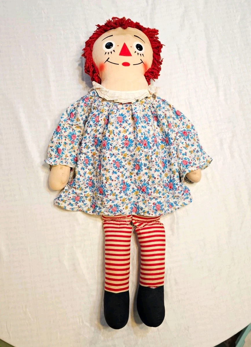 Raggedy　ニッカーボッカー　ニューヨーク顔　アン　40cm　レア Raggedy ニッカーボッカー ニューヨーク顔 アン 40cm レア
