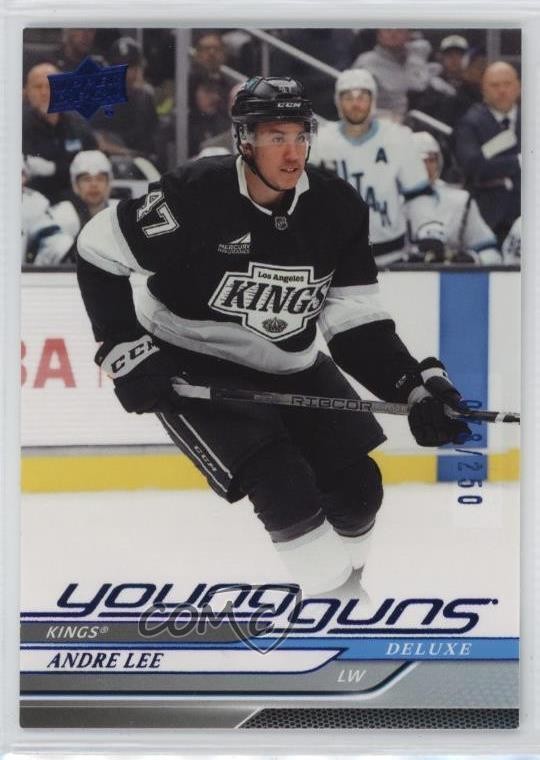 2024-25 Upper Deck Series 2 Young Guns Deluxe /250 Andre Lee #482 Rookie RC