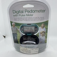 Oregon Scientific Digital Pedometer with Clock Model PE320 New Sealed