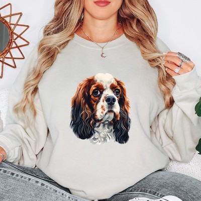 Cavalier King Charles Spaniel Hunderasse Tiere Damen Sweatshirt Tierbesitzer