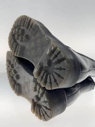 SAOLA Dr. Martens stivali Gore laterali UK5 nero pelle aw006 suola platform