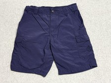Boy Scouts Of America Shorts Boys 10 Blue Cargo Hiking Nylon Outdoor Scout