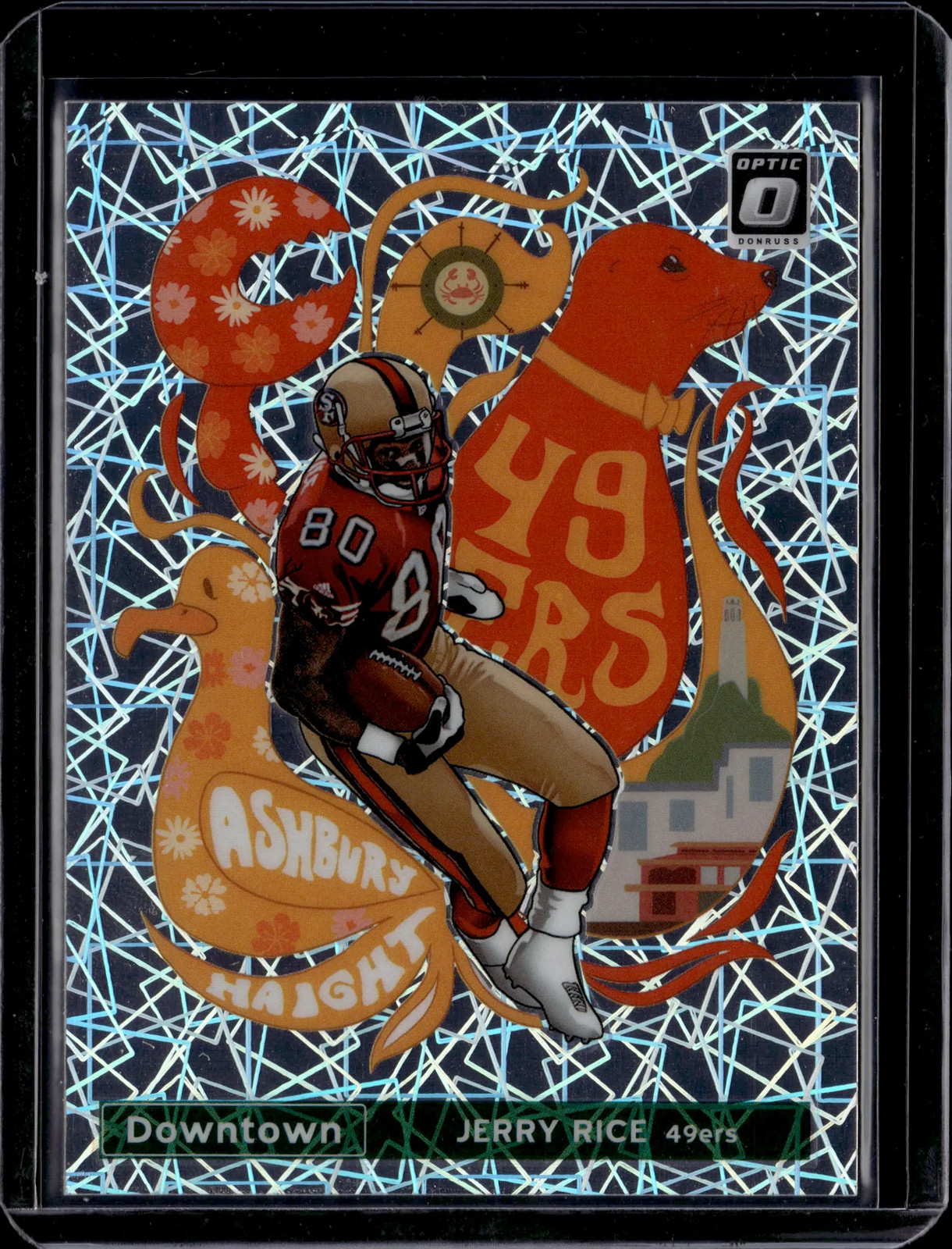 2021 Panini Donruss Optic Downtown Jerry Rice #DT-30