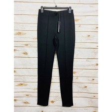 TAHARI pull on black jeggings pants with elastic waist size S