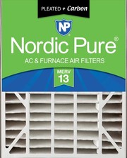 20x25x5 19 3/4 x 24 1/4 x 4 7/8 Air Bear AC Filter MERV 13 Plus Carbon 1 Pack