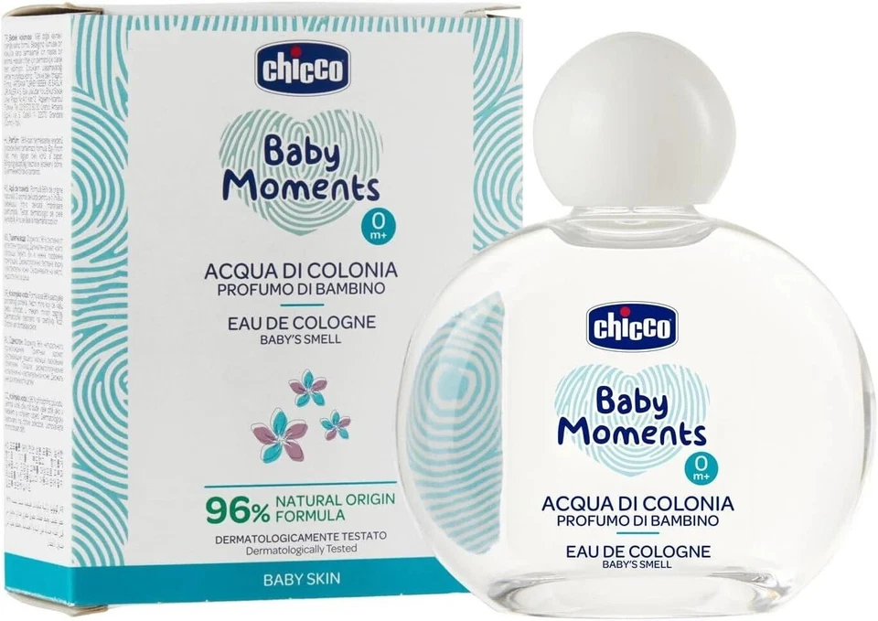Chicco, Baby Moments Set Mit Bad Körper Ab 200 ML,Körpercreme 200 ML, Duft - Bild 3 von 4