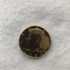 1964 Kennedy Silver Half Dollar - Gold Plated 90% Silver! With Bonus Coins!