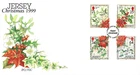 1999 Jersey Christmas. Festive Foliage First Day Cover
