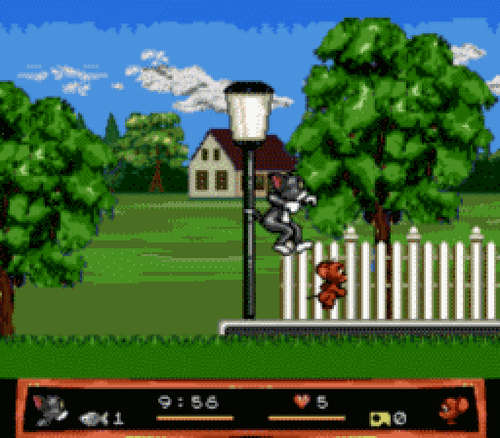 Tom And Jerry Frantic Antics - Juego Sega Genesis - Imagen 4 de 4