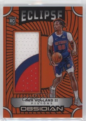 2024-25 Obsidian Electric Etch Orange Flood 99/99 Ron Holland II Rookie RC dq2
