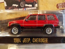 1984 JEEP CHEROKEE         2021 GREENLIGHT VINTAGE AD CARS   1:64 DIE-CAST