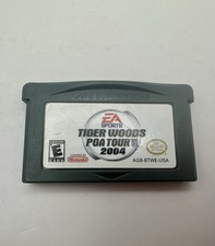 Tiger Woods PGA Tour 2004 Nintendo Game Boy Advance 2003 Cartridge VGC