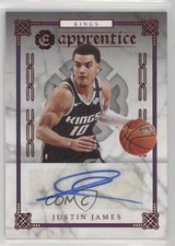2019 Panini Chronicles Apprentice Signatures Red Justin James #AP-JJA Auto 07lj