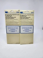*Open* Lot Of 2 Dritz Disappearing Mark-B-Gone Tracing Paper 10" x 11-3/4" 