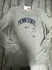 Nwt Men’s Nike Penn State Nittany Lions Ls Tshirt Medium Grey Tee