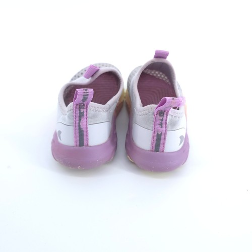 Robuste Hai Mädchen lila und gelb Slipper Wasser Schuhe Mesh Top Gummisohle 9 - Bild 5 von 7