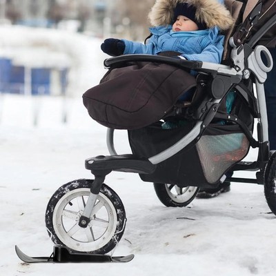 Schneeroller Skischlitten Set Kinder wintervergnügen vielseitig