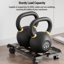 Adjustable Computer Stand With Wheels Mobile PC Case Holder For Home And JLWV