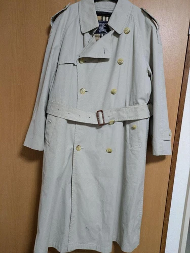 Burberry Trench Cappotto Lungo Kensington Uomo #EB ZHA