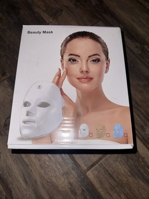 LED Face Mask Red Light Therapy Face Mask Facial Multiple Colored TherapyLights