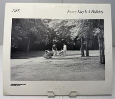 Vintage 1985 MDA CALENDER Summer Camp Bruceville, Texas -- Jerry Lewis Support