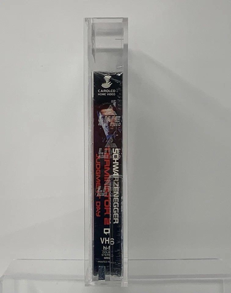 Terminator 2 Judgement Day VHS 1991 - IGS 8.5 - 8.0 Sealed First Printing - Image 4 of 4