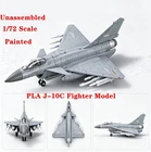 1/72 PLA  J-10C Fighter Model Painted Unassembled Model