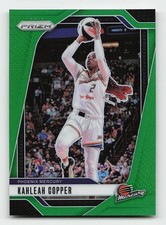 2024 Panini Prizm WNBA #115 Kahleah Copper Green Prizms
