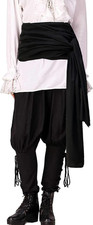 Pirate Sash Belt Medieval Renaissance Large Sash Halloween Costume Waist Sash Ja