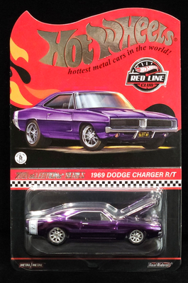 Hot Wheels 69 1969 Dodge Charger R/T 2021 RLC Selections Red Line