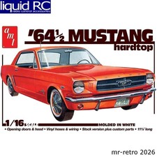 Amt 1461 116 1964.5 Ford Mustang Coupe 60th Anniversary Plastic Model Ki